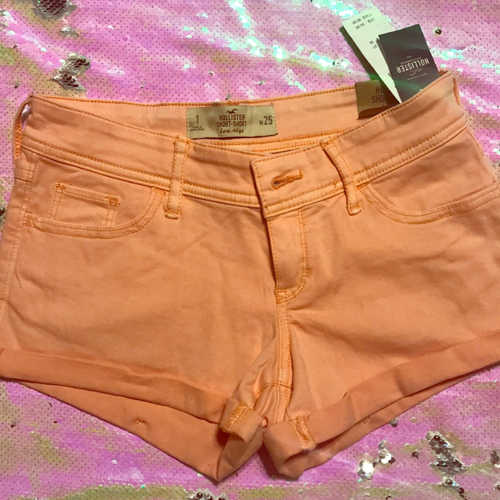 NEW Hollister short-short lowrise size 1 w25 $10